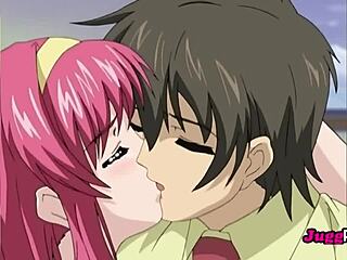 Watch this sexy busty girl with pink hair get fucked like a slut in the kitchen by the perverted teacher!