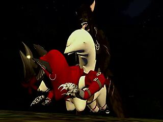 헤이, 18+ 빨간모자 늑대야, 숲에서 거친 후타나리 몬스터 좆질 준비됐어?