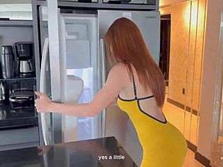 subtle homemade roleplay with latina milf mommy spying and inviting intense experience