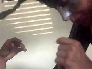 Redhead Giving Sloppy Head To That Big Cock