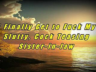 i finally fuck my slutty cock teasing sister-in-law doggystyle with cum on ass