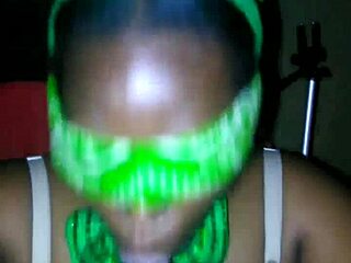 Sloppy double blowjob with those big black cocks on St Patrick's Day