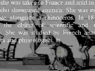 History of Big Black Ass Saartjie Baartman