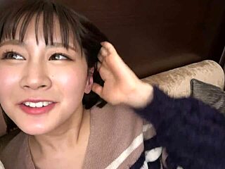 Curvy Japanese Cutie Teases With Big Tits In Steamy Homemade Action