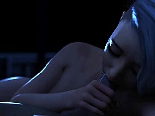 petite 18+ teen sucks big cock until facial cumshot