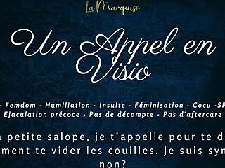 What If You Follow This Un Appel En Visio With French Audio Femdom Joi And European Jerk Off Instructions?
