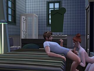 Step Daughter Gets Down And Dirty For Step Dad