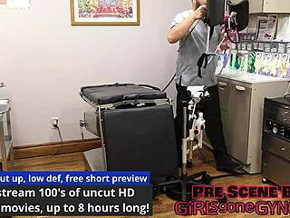 ready for tyler lynn's yearly dental exam with blonde close up cum in mouth and gloves?