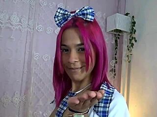 We're horny college girls deepthroating and swallowing our teacher's big cock in class