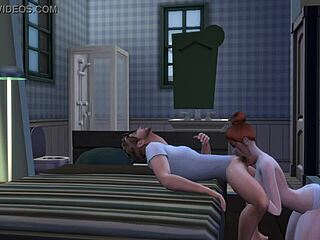 Step Daughter Gets Down And Dirty For Step Dad