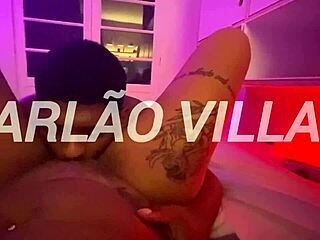 Brazilian brunette rides big cock after deepthroat blowjob and wet pussy licking in private