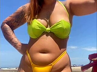 In a bold mood today, she craves sucking multiple guys on the beach.