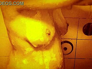 SEXY Slow Mo SHOWER With Horny Milf Tits and Wet Nipples!