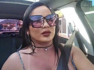 Sobrinha takes innocent tia on app ride detour for relaxing massage in car