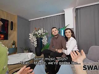 Swap4k Huge Cock Fucks 2 Colombian Girls In Wife Swap Sex