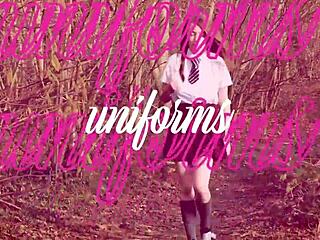 British teen with big natural tits rides lucky guy's face in homemade first-time muff diving