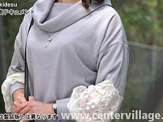 Japanska žena vara sa pušenjem i doggystyle creampie jebanjem