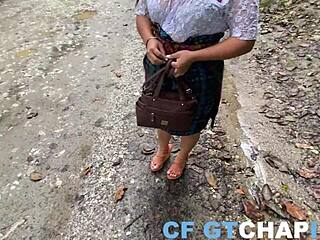 Guatemala woman tricked in Chimaltenango and I managed to sleep with her she climbed on me and I couldn't hold back part 1