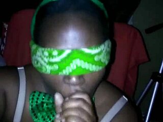 Sloppy double blowjob with those big black cocks on St Patrick's Day