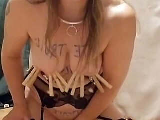 Personal I chained myself as a french maid slave for dirty talk and whipping in outdoor bondage submission