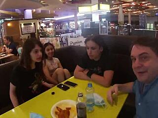 Andrea Dipr� Interviews Skinny Teen in Extreme Public Nudity Scene in Prague Streets