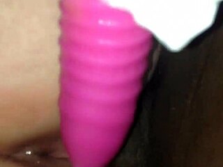 hey, fucking my side bitch with that dildo deep in her ass while she takes big black cock 🔥🍑