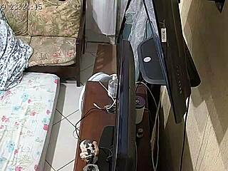 What if you caught Melissa Alecxander masturbating under her blanket secretly?