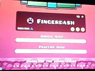 fingerdash to the sound of venom and the adventurers in geometry dash game