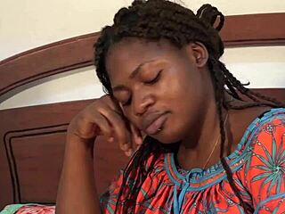 Banana Seller Engages In Bareback Anal Creampie With Customer In Outdoor Public Quickie On Street Corner Amid Passers-By In African Setting