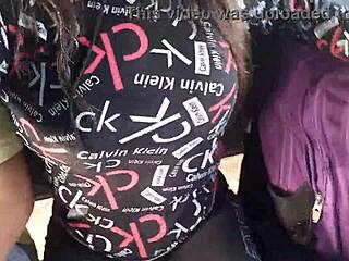 业余巨乳熟女公交车上被陌生人摸屁股