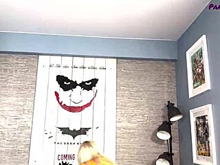 I feel so thrilled and guilty as blonde slut Isabel only lets her black lover fuck her ass to avoid cheating with pussy. Sexy legs in pantyhose add to the intense interracial action.