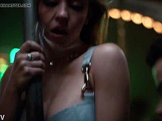 Blonde Sydney Sweeney hits intense orgasm in Euphoria scene, so sexy and wild with big tits