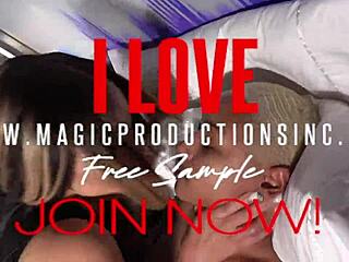 face down ass up position for strapon fucking in kinky lesbian roleplay