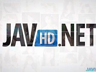 Hot asian babe gives intense blowjob in hardcore scene.