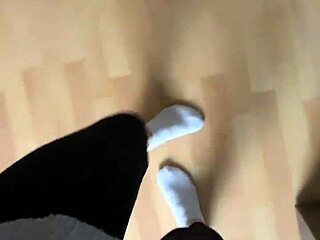 oh gosh, good morning with this fetish of girl's smelly white socks, uh, socksfetish really gets me