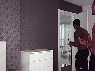 Interracial Girlfriend Swap Orgy with Two BBC Drilling Three Wet Pussies in Doggystyle and Cum Swapping