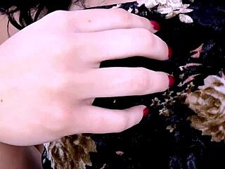 Teen model experiences fucking and cum swallow during sofa casting interview with pov action.