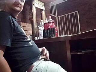 Playing With Myself At Work Using Sneaky Handjob Techniques