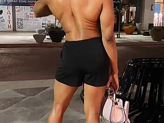 Whoa, check out this erotic hot female muscle babe flexing hard! 💪🔥😍