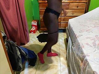 i'm an 18yo hot naughty colombian girl caught on knees, praying for a big dick to suck with dirty talk in lingerie