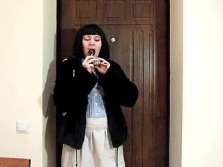 Why Not Try Chupa Chups in Anal, Pussy, and Mouth for Sweet Lollipop Fetish Masturbation at Home?