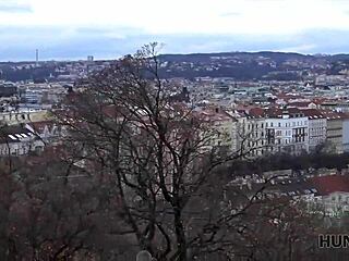 Handsome guy uses money to make girl cheat on boyfriend with blowjob and sex