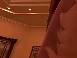 I leave the door open so mature can fuck me with big cock in part 1 😈🍑