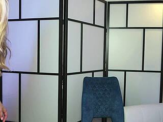 Beauty Dances Topless with Big Tits After Club and Goes Wet on Homemade Webcam