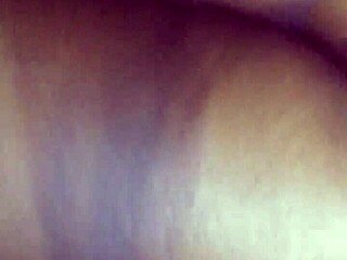 Bbw ebony gives blowjob before interracial fucking with fat black body.