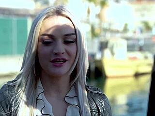Nathalie the Beautiful Blonde Savors Anal Action!