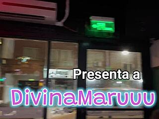 Doble penetracion happens to rockera chica right at the bar exit