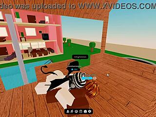 Russian Prostitute Tackles Massive Black Cock