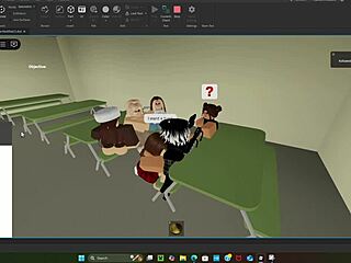 Velike sise u Roblox studiju porno priči sa zvucima i animacijama