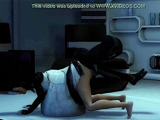 Miranda vs Kasumi en batalla vore animado intensa